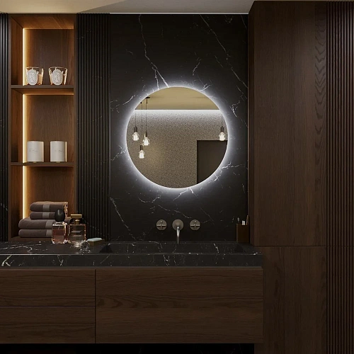 Зеркало Teso azaro easy Verum E0377 c LED-подсветкой, 700x700 Зеркало Teso azaro easy Verum E0377 c LED-подсветкой, 700x700