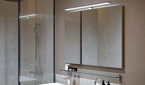 Зеркало Velvex Klaufs 100 с LED светильником zkKLA.100-14 Зеркало Velvex Klaufs 100 с LED светильником zkKLA.100-14