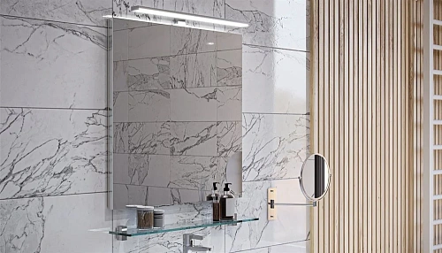 Зеркало Velvex Klaufs 70 с LED светильником zkKLA.70-14 Зеркало Velvex Klaufs 70 с LED светильником zkKLA.70-14