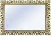 Зеркало Viachy Людовик 105 в кованной раме, бронза ЗЛ105003