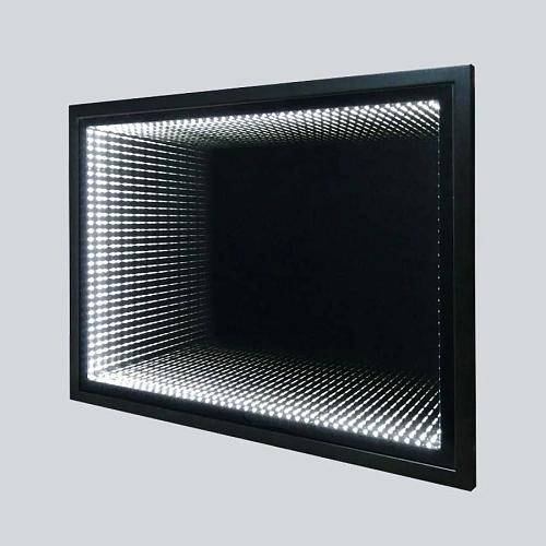 Зеркало Vincea LED 800 VLM-2M800MB, 800x600 c выключателем-датчиком на движение, черное Зеркало Vincea LED 800 VLM-2M800MB, 800x600 c выключателем-датчиком на движение, черное