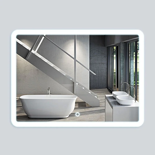 Зеркало Vincea LED VLM-2A915 915x685 c сенсорным выключателем и диммером Зеркало Vincea LED VLM-2A915 915x685 c сенсорным выключателем и диммером