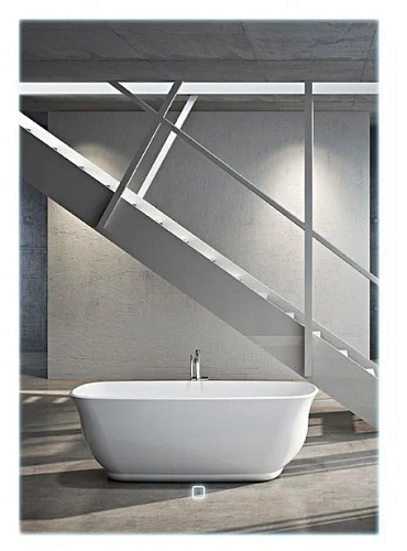 Зеркало Vincea LED VLM-2B600 600х800 c сенсорным выключателем и диммером Зеркало Vincea LED VLM-2B600 600х800 c сенсорным выключателем и диммером