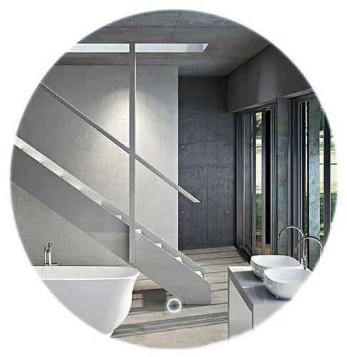 Зеркало Vincea LED VLM-2G770 D770 c сенсорным выключателем и диммером Зеркало Vincea LED VLM-2G770 D770 c сенсорным выключателем и диммером