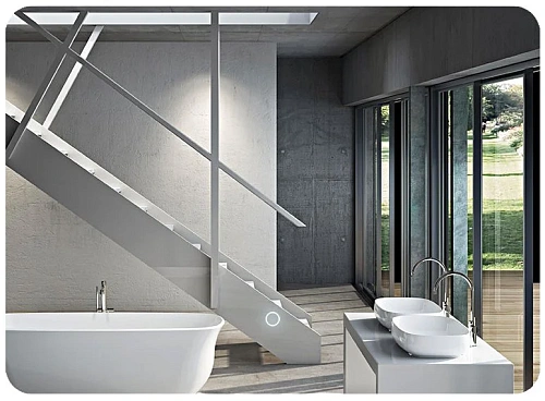 Зеркало Vincea LED VLM-2I800 800x550 c выключателем-датчиком на движение Зеркало Vincea LED VLM-2I800 800x550 c выключателем-датчиком на движение