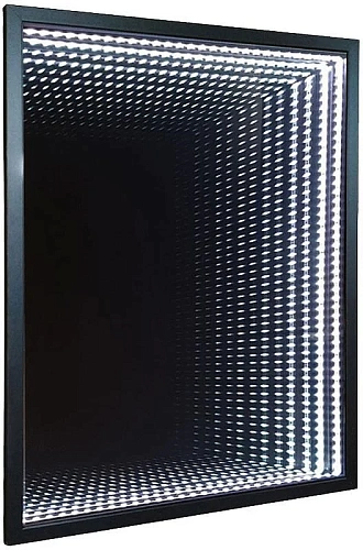 Зеркало Vincea LED VLM-2M600MB, 600x800 c сенсорным выключателем и диммером, черное Зеркало Vincea LED VLM-2M600MB, 600x800 c сенсорным выключателем и диммером, черное