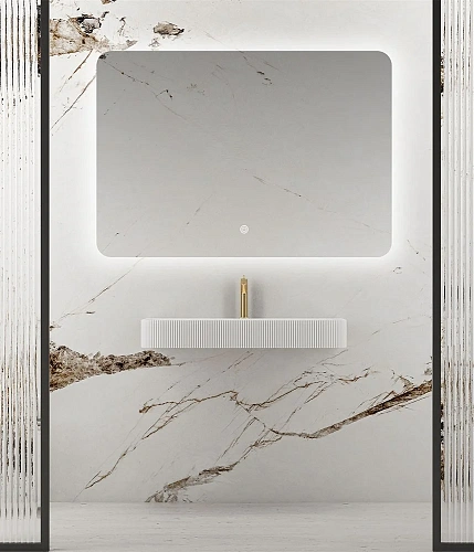 Зеркало Vincea LED VLM-3BE120 1200х800 c сенсорным выключателем и диммером Зеркало Vincea LED VLM-3BE120 1200х800 c сенсорным выключателем и диммером