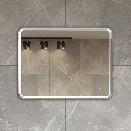 Зеркало Vincea LED VLM-3MA800 800х600 c сенсорным выключателем и диммером Зеркало Vincea LED VLM-3MA800 800х600 c сенсорным выключателем и диммером