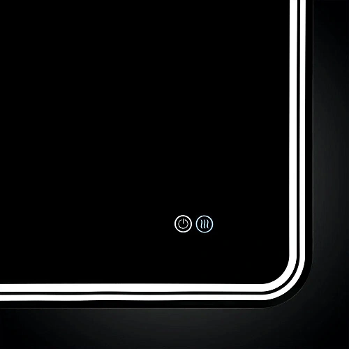 Зеркало Vincea LED VLM-3MA800-2 800х600 c сенсорным выключателем и диммером, антизапотевание Зеркало Vincea LED VLM-3MA800-2 800х600 c сенсорным выключателем и диммером, антизапотевание