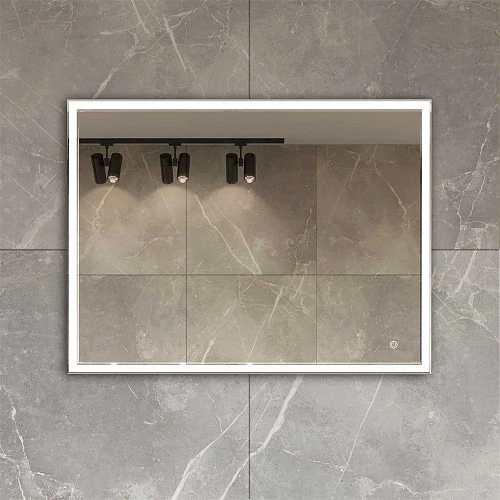 Зеркало Vincea LED VLM-3VN800 800х600 c сенсорным выключателем и диммером Зеркало Vincea LED VLM-3VN800 800х600 c сенсорным выключателем и диммером