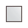 Зеркало в багетной раме Evoform Definite BY 0607 58 x 58 см, витой махагон Зеркало в багетной раме Evoform Definite BY 0607 58 x 58 см, витой махагон