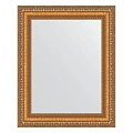 Зеркало в багетной раме Evoform Definite BY 3010 41 x 51 см, золотые бусы на бронзе Зеркало в багетной раме Evoform Definite BY 3010 41 x 51 см, золотые бусы на бронзе