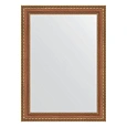 Зеркало в багетной раме Evoform Definite BY 3043 55 x 75 см, бронзовые бусы на дереве Зеркало в багетной раме Evoform Definite BY 3043 55 x 75 см, бронзовые бусы на дереве