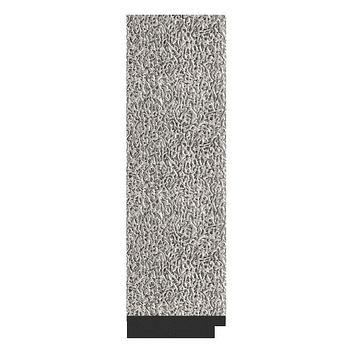 Зеркало в багетной раме Evoform Definite BY 3343 80 x 160 см, чеканка серебряная Зеркало в багетной раме Evoform Definite BY 3343 80 x 160 см, чеканка серебряная