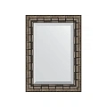 Зеркало в багетной раме Evoform Exclusive BY 1126 53 x 73 см, серебряный бамбук Зеркало в багетной раме Evoform Exclusive BY 1126 53 x 73 см, серебряный бамбук