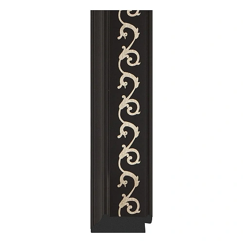 Зеркало в багетной раме Evoform Exclusive BY 1185 65 x 155 см, черный ардеко Зеркало в багетной раме Evoform Exclusive BY 1185 65 x 155 см, черный ардеко