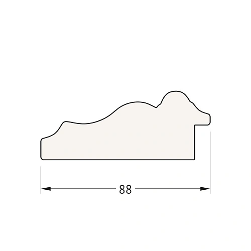 Зеркало в багетной раме Evoform Exclusive BY 3542 61 x 146 см, римское золото Зеркало в багетной раме Evoform Exclusive BY 3542 61 x 146 см, римское золото