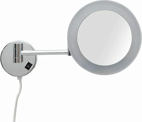 Зеркало косметическое Aquanet 1806D (20 см, с LED-подсветкой) Зеркало косметическое Aquanet 1806D (20 см, с LED-подсветкой)