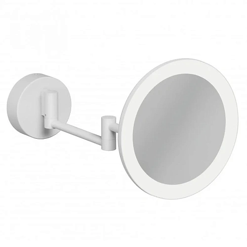 Зеркало косметическое Kludi VELA R 5899553W белый матовый Зеркало косметическое Kludi VELA R 5899553W белый матовый