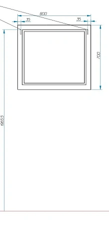 Зеркало Эстет Bali Classic 800х25х700 ФР-00002235 Зеркало Эстет Bali Classic 800х25х700 ФР-00002235