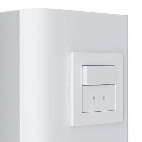 Зеркальный шкаф AM.PM Bliss M55MCX0801WG с подсветкой 80 см, универсальный, белый глянец Зеркальный шкаф AM.PM Bliss M55MCX0801WG с подсветкой 80 см, универсальный, белый глянец