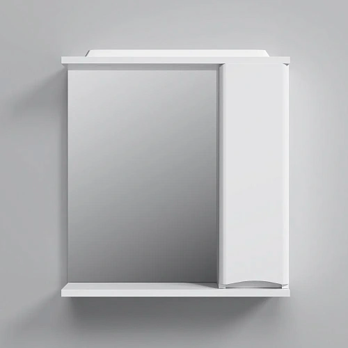 Зеркальный шкаф AM.PM Like M80MPR0651WG правый, 65 см, с подсветкой, белый Зеркальный шкаф AM.PM Like M80MPR0651WG правый, 65 см, с подсветкой, белый
