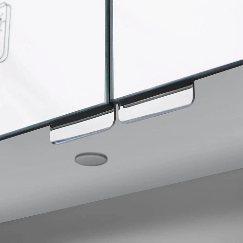 Зеркальный шкаф AM.PM Sensation 100 M30MCX1001FG с подсветкой, серый шелк глянец Зеркальный шкаф AM.PM Sensation 100 M30MCX1001FG с подсветкой, серый шелк глянец