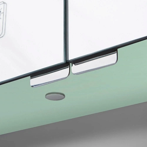 Зеркальный шкаф AM.PM Sensation 100 M30MCX1001GG с подсветкой, мятный глянец Зеркальный шкаф AM.PM Sensation 100 M30MCX1001GG с подсветкой, мятный глянец