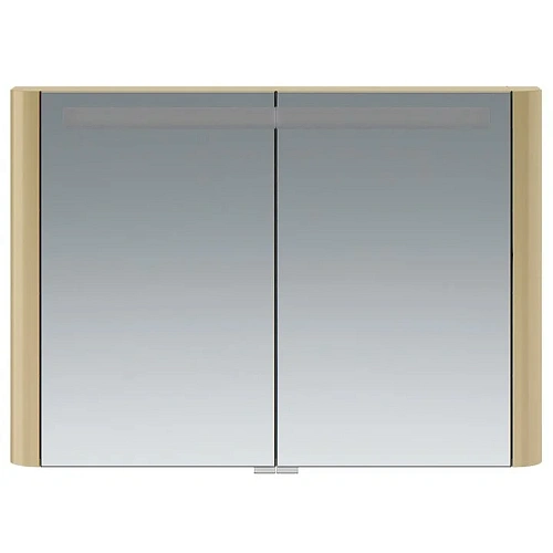 Зеркальный шкаф AM.PM Sensation M30MCX1001NG с подсветкой 100 см, нуга Зеркальный шкаф AM.PM Sensation M30MCX1001NG с подсветкой 100 см, нуга