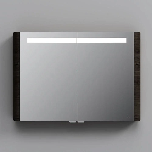 Зеркальный шкаф AM.PM Sensation M30MCX1001TF 100 см, с подсветкой, табачный дуб Зеркальный шкаф AM.PM Sensation M30MCX1001TF 100 см, с подсветкой, табачный дуб