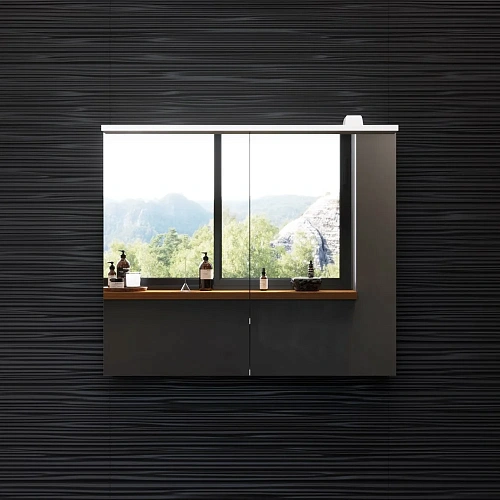 Зеркальный шкаф AM.PM Spirit 2.0 80 M70AMCX0801WG с LED-подсветкой, белый глянец Зеркальный шкаф AM.PM Spirit 2.0 80 M70AMCX0801WG с LED-подсветкой, белый глянец