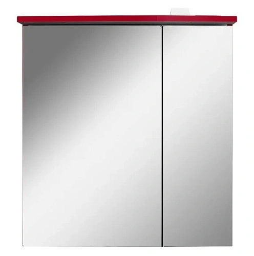 Зеркальный шкаф AM.PM Spirit 2.0 M70AMCL0601RG с подсветкой 60 см, левый, красный глянец Зеркальный шкаф AM.PM Spirit 2.0 M70AMCL0601RG с подсветкой 60 см, левый, красный глянец