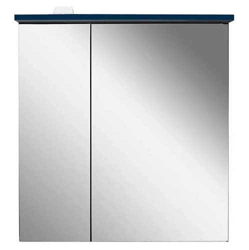 Зеркальный шкаф AM.PM Spirit 2.0 M70AMCR0601DM с подсветкой 60 см, правый, глубокий синий Зеркальный шкаф AM.PM Spirit 2.0 M70AMCR0601DM с подсветкой 60 см, правый, глубокий синий