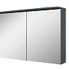 Зеркальный шкаф AM.PM Spirit 2.0 M70AMCX1001GM с подсветкой 100 см, графит Зеркальный шкаф AM.PM Spirit 2.0 M70AMCX1001GM с подсветкой 100 см, графит