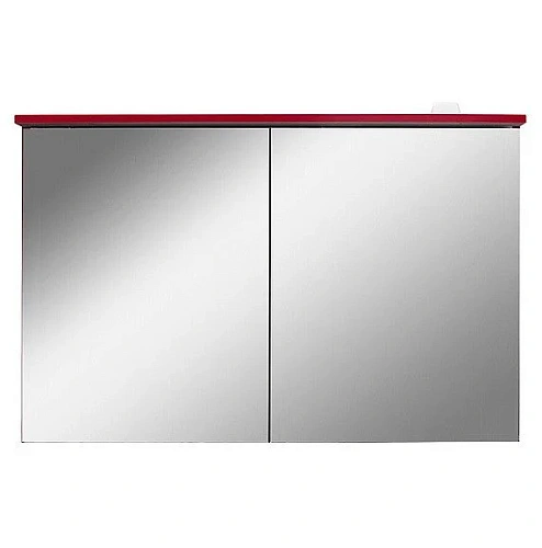 Зеркальный шкаф AM.PM Spirit 2.0 M70AMCX1001RG с подсветкой 100 см, красный глянец Зеркальный шкаф AM.PM Spirit 2.0 M70AMCX1001RG с подсветкой 100 см, красный глянец