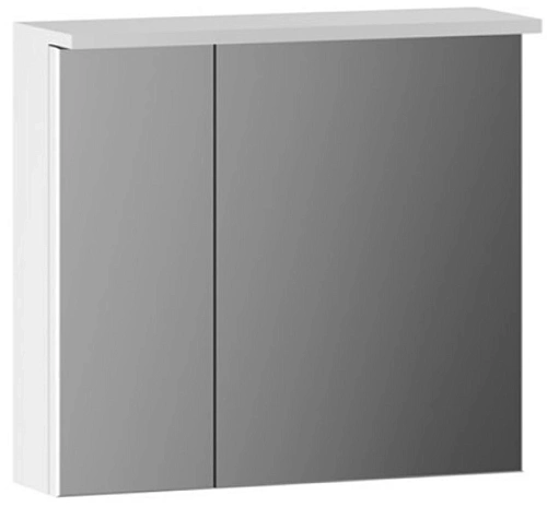 Зеркальный шкаф AM.PM Spirit 60 M70MCX0601WG с подсветкой, белый глянец Зеркальный шкаф AM.PM Spirit 60 M70MCX0601WG с подсветкой, белый глянец