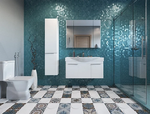 Зеркальный шкаф Aquaton Беверли 100 белый 1A237202BV010 Зеркальный шкаф Aquaton Беверли 100 белый 1A237202BV010