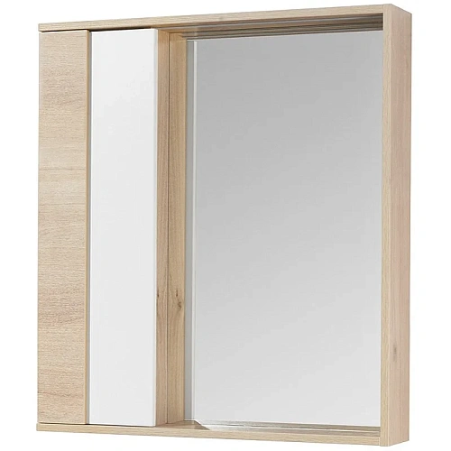 Зеркальный шкаф Aquaton Бостон 75 дуб эврика 1A240302BN010 Зеркальный шкаф Aquaton Бостон 75 дуб эврика 1A240302BN010