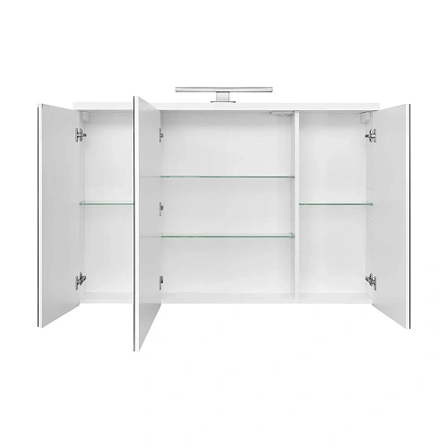 Зеркальный шкаф Aquaton Брук 120 белый 1A200802BC010 Зеркальный шкаф Aquaton Брук 120 белый 1A200802BC010