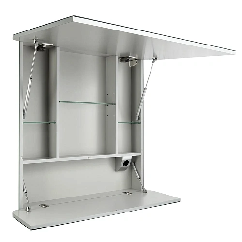 Зеркальный шкаф Aquaton Валенсия 90 белый 1A125102VA010 Зеркальный шкаф Aquaton Валенсия 90 белый 1A125102VA010