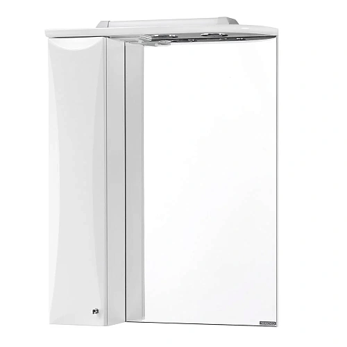 Зеркальный шкаф Aquaton Джимми 57 левый белый 1A034002DJ01L Зеркальный шкаф Aquaton Джимми 57 левый белый 1A034002DJ01L