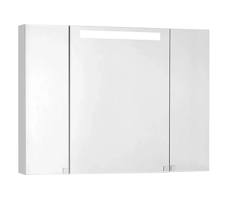 Зеркальный шкаф Aquaton Мадрид 100 со светильником белый 1A111602MA010 Зеркальный шкаф Aquaton Мадрид 100 со светильником белый 1A111602MA010