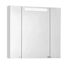 Зеркальный шкаф Aquaton Мадрид 80 М со светильником белый 1A175202MA010