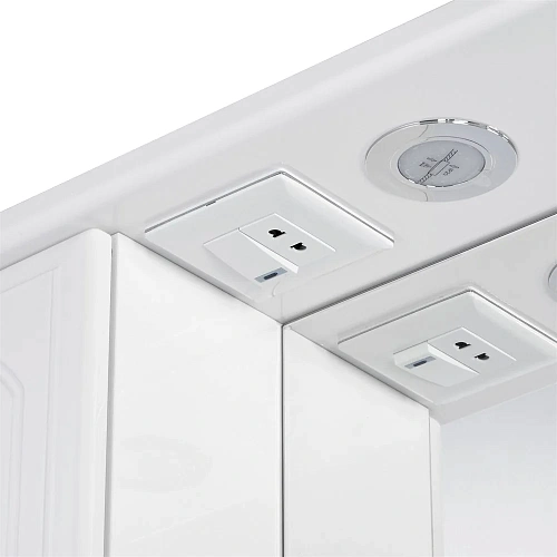 Зеркальный шкаф Aquaton Майами 75 левый белый 1A047502MM01L Зеркальный шкаф Aquaton Майами 75 левый белый 1A047502MM01L