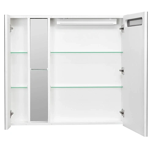 Зеркальный шкаф Aquaton Марко 80 белый 1A181102MO010 Зеркальный шкаф Aquaton Марко 80 белый 1A181102MO010