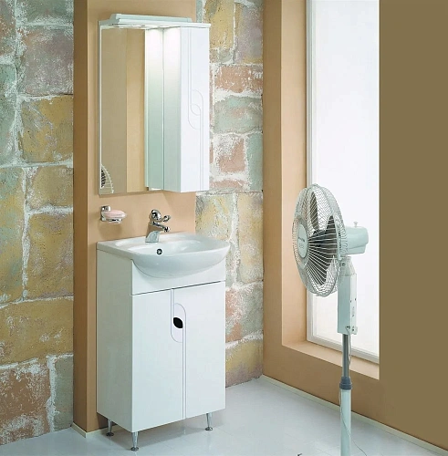 Зеркальный шкаф Aquaton Панда 50 правый белый 1A007402PD01R Зеркальный шкаф Aquaton Панда 50 правый белый 1A007402PD01R