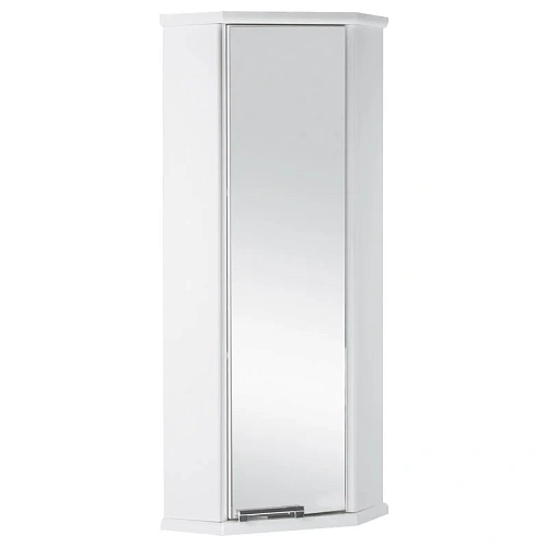 Зеркальный шкаф Aquaton Призма М угловой правый белый 1A004203PZ01R Зеркальный шкаф Aquaton Призма М угловой правый белый 1A004203PZ01R