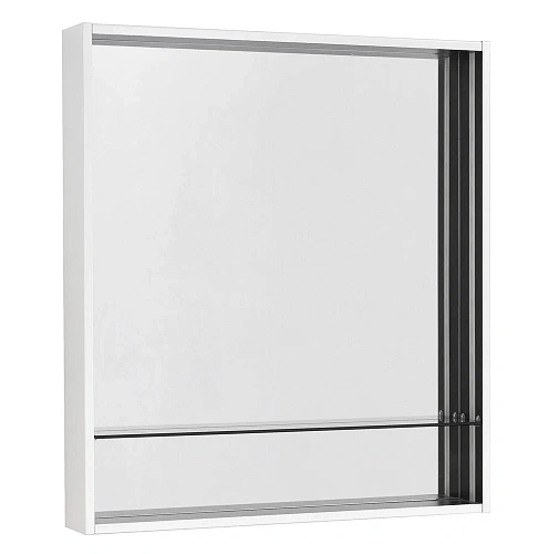 Зеркальный шкаф Aquaton Ривьера 60 белый матовый 1A238902RVX20 Зеркальный шкаф Aquaton Ривьера 60 белый матовый 1A238902RVX20