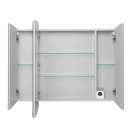 Зеркальный шкаф Aquaton Севилья 95 белый 1A125602SE010 Зеркальный шкаф Aquaton Севилья 95 белый 1A125602SE010