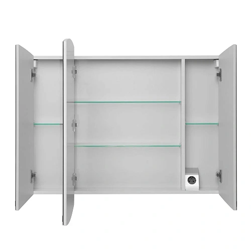 Зеркальный шкаф Aquaton Севилья 95 белый 1A125602SE010 Зеркальный шкаф Aquaton Севилья 95 белый 1A125602SE010